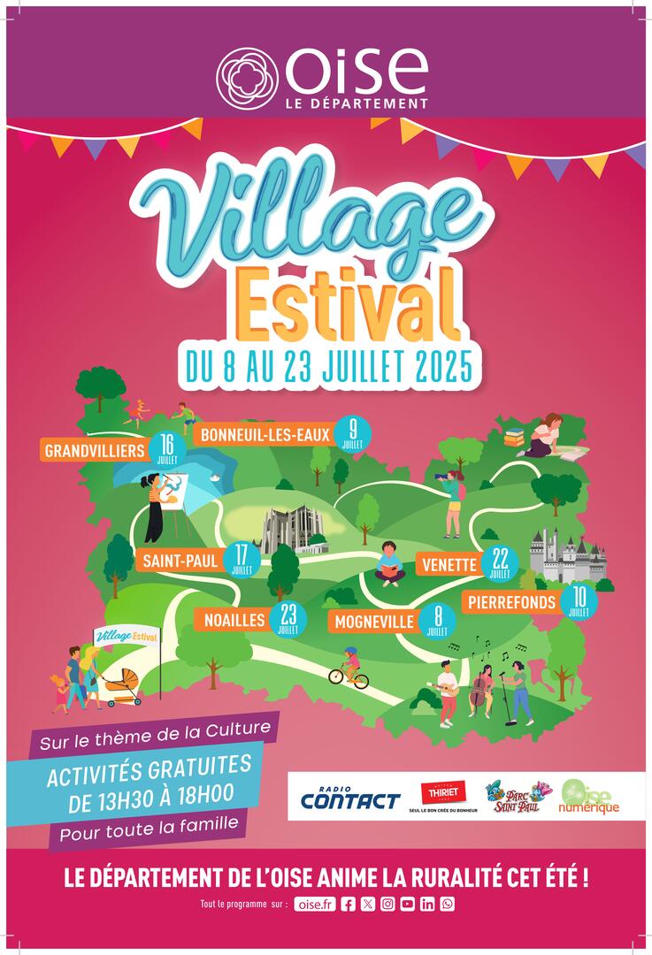 Affiche Village estival_2025