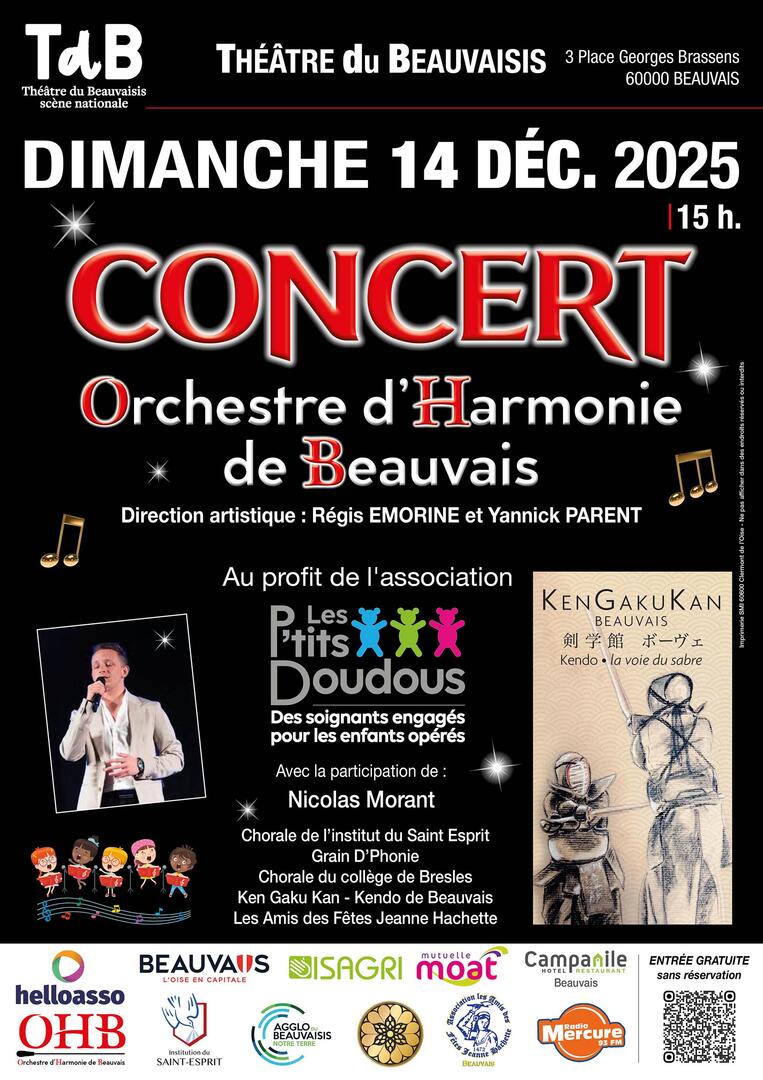 Concert Orchestre d'Harmonie de Beauvais