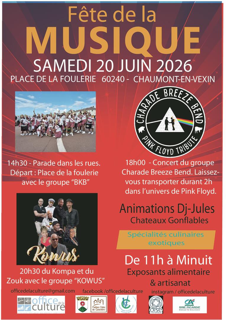 Fête de la musique 2026