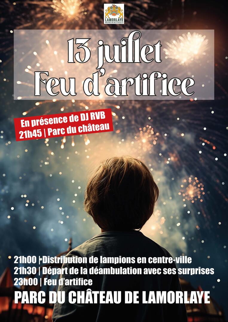 Feu d'artifice du 13 juillet