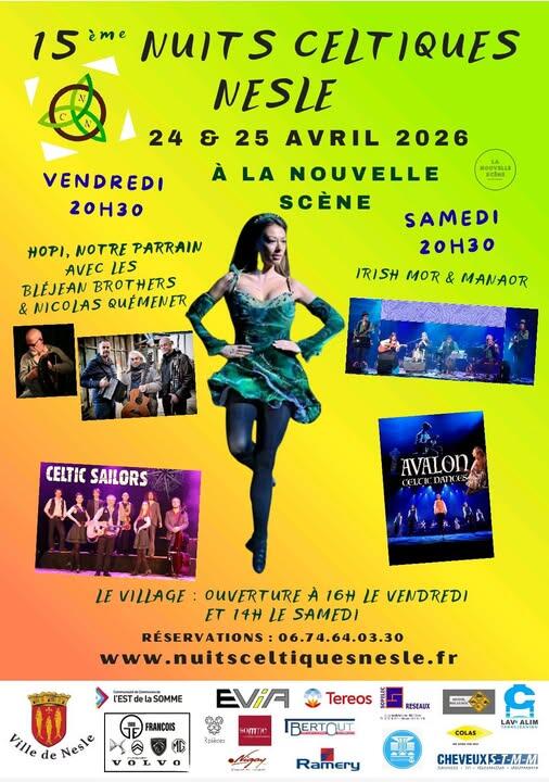 Affiche nuits celtiques