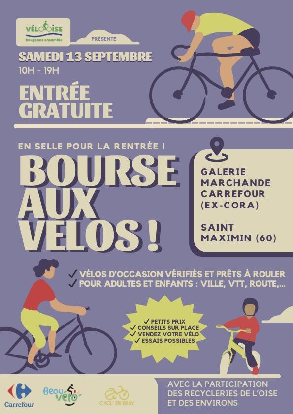 Affiche bourse aux vélos