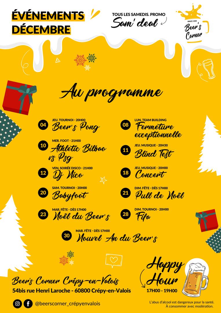 Beer's Crépy - Décembre