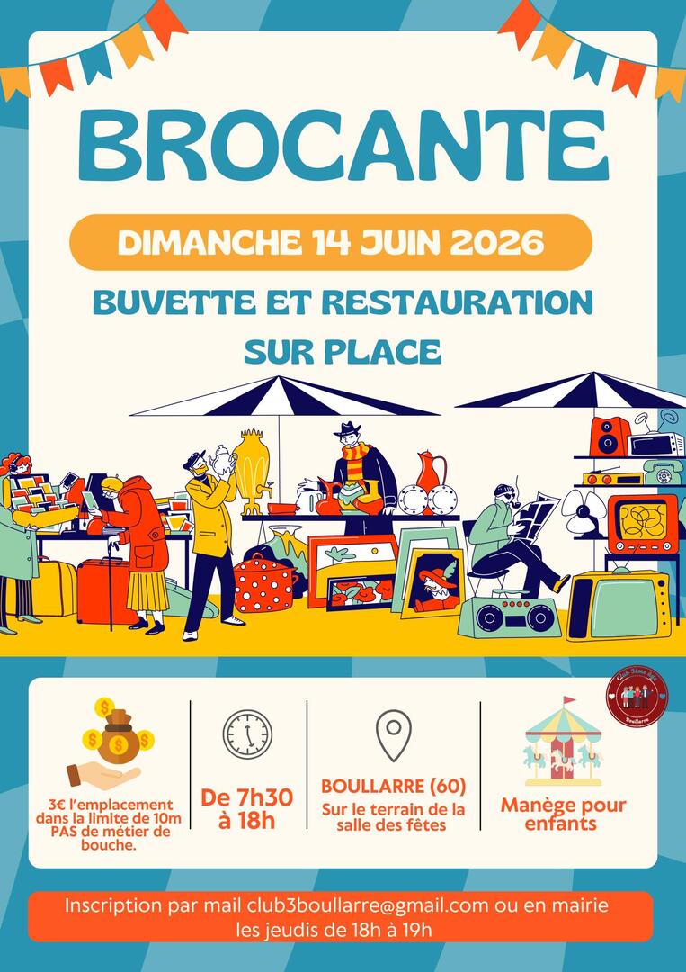 Brocante Boullarre - 14 juin