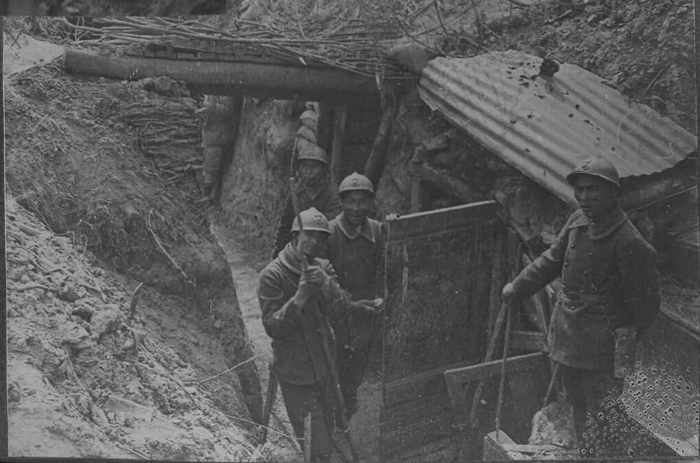 Soldats malgaches 1916 WWI < Soupir < Aisne < Picardie