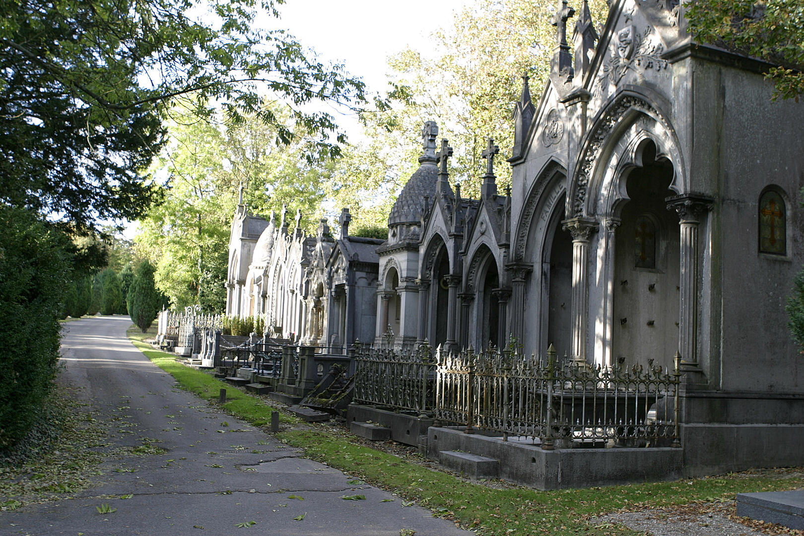 Cimetière La Madeleine détail - 2004