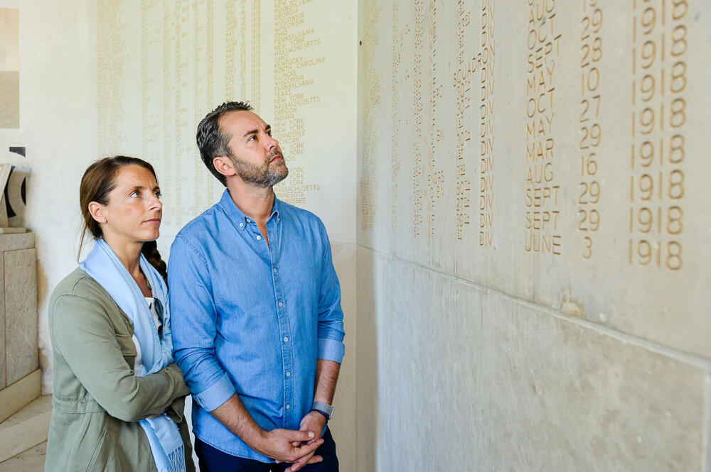 Cimetière Américain de la Somme à Bony