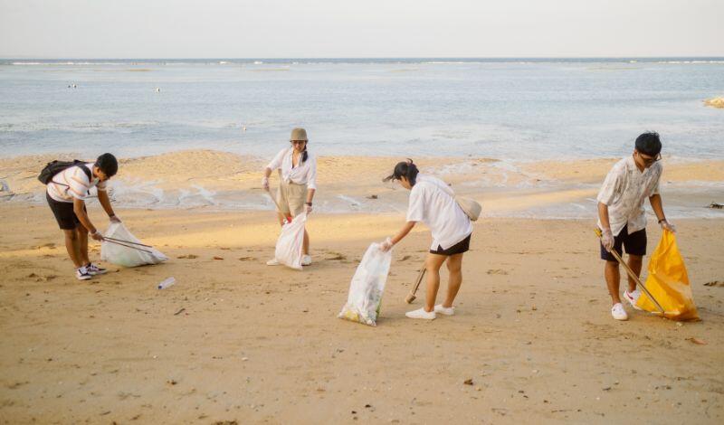 Nettoyage de plage