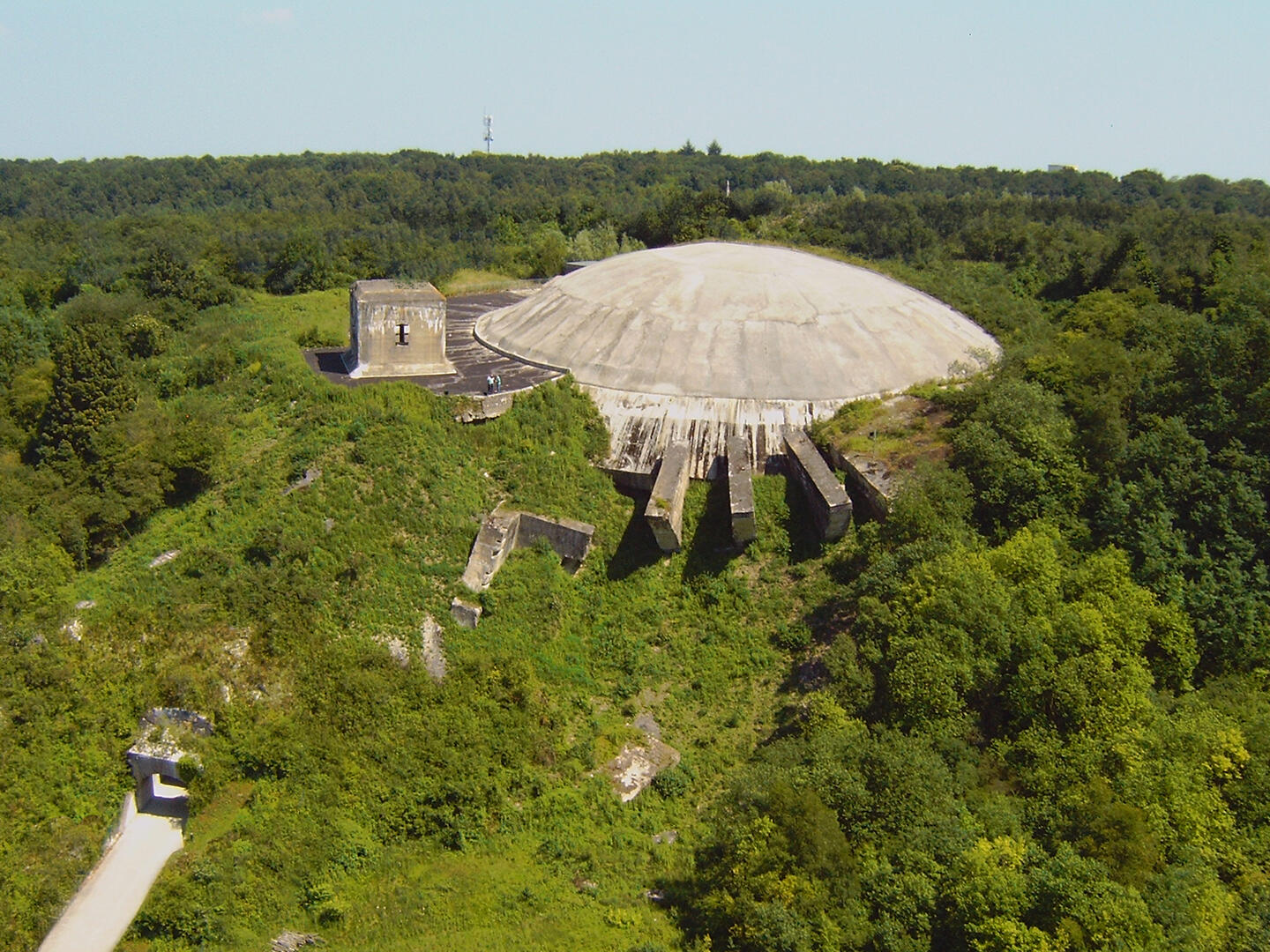 Dome vue extérieure