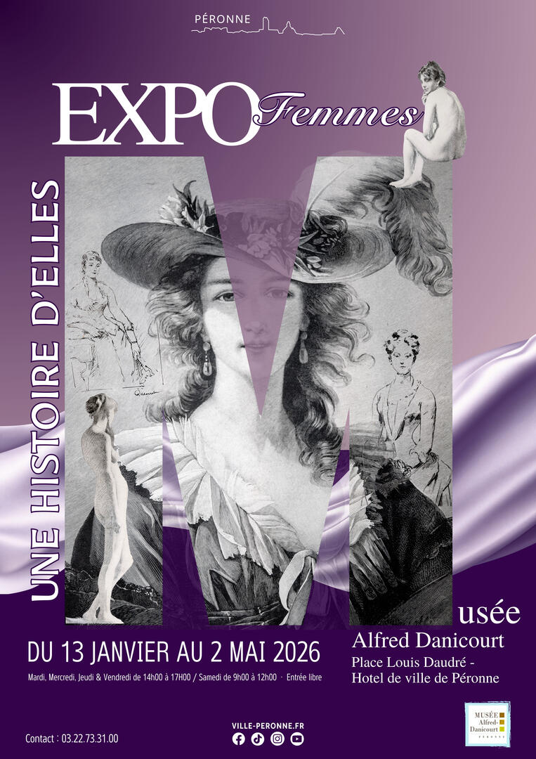 Affiche Musée 2025 - Exposition musée - Femmes, une histoire d'elles