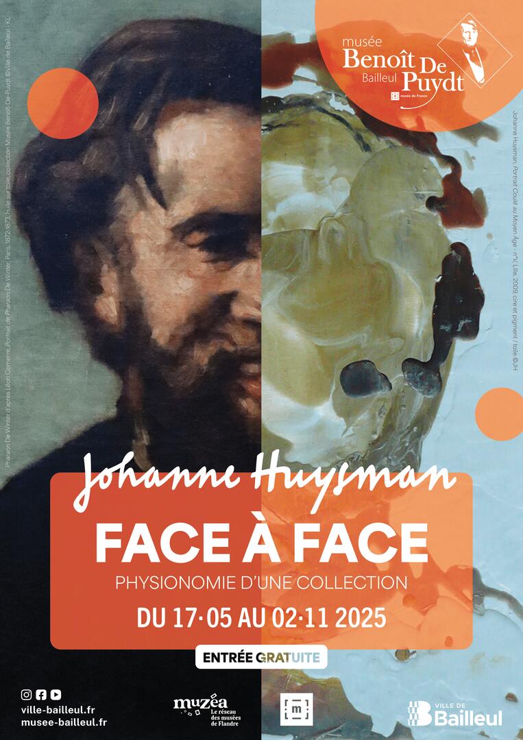 Affiche expo Face à face