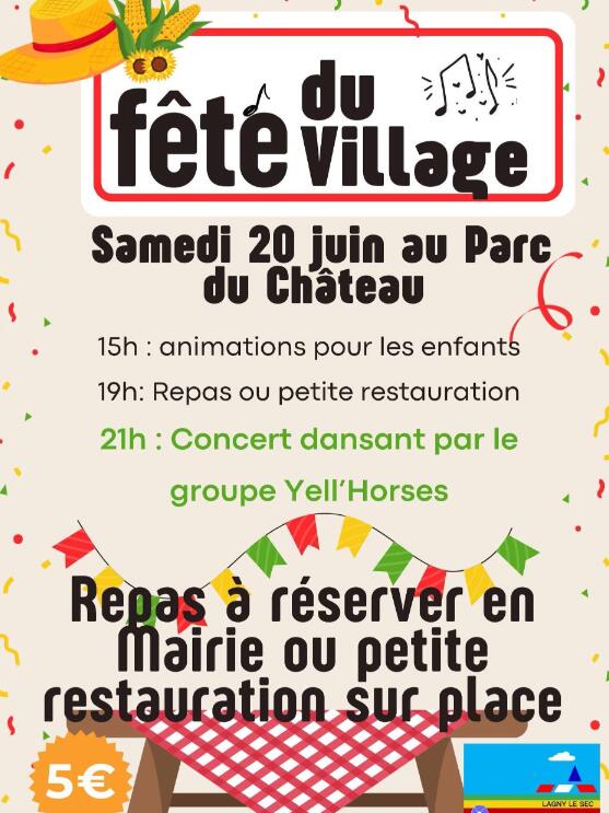 Fête Lagny le sec - 20 juin