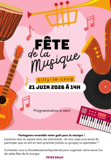 Fête de la musique Silly - 21 juin