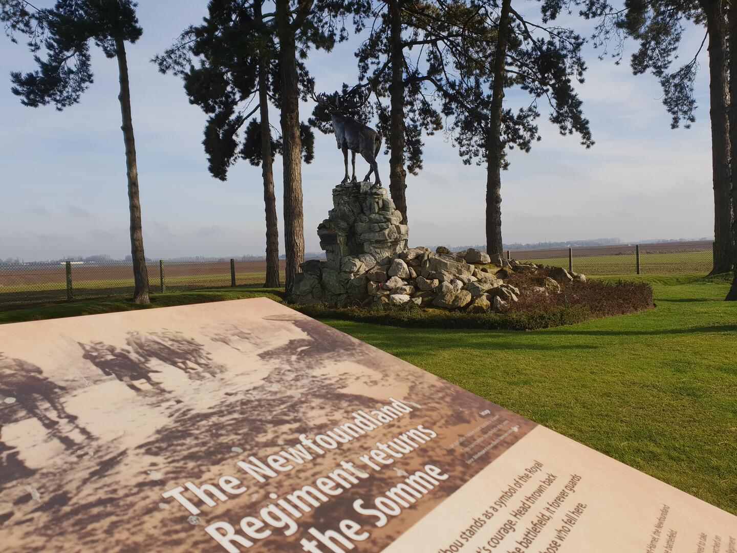 MÉMORIAL TERRE-NEUVIEN DE GUEUDECOURT 1