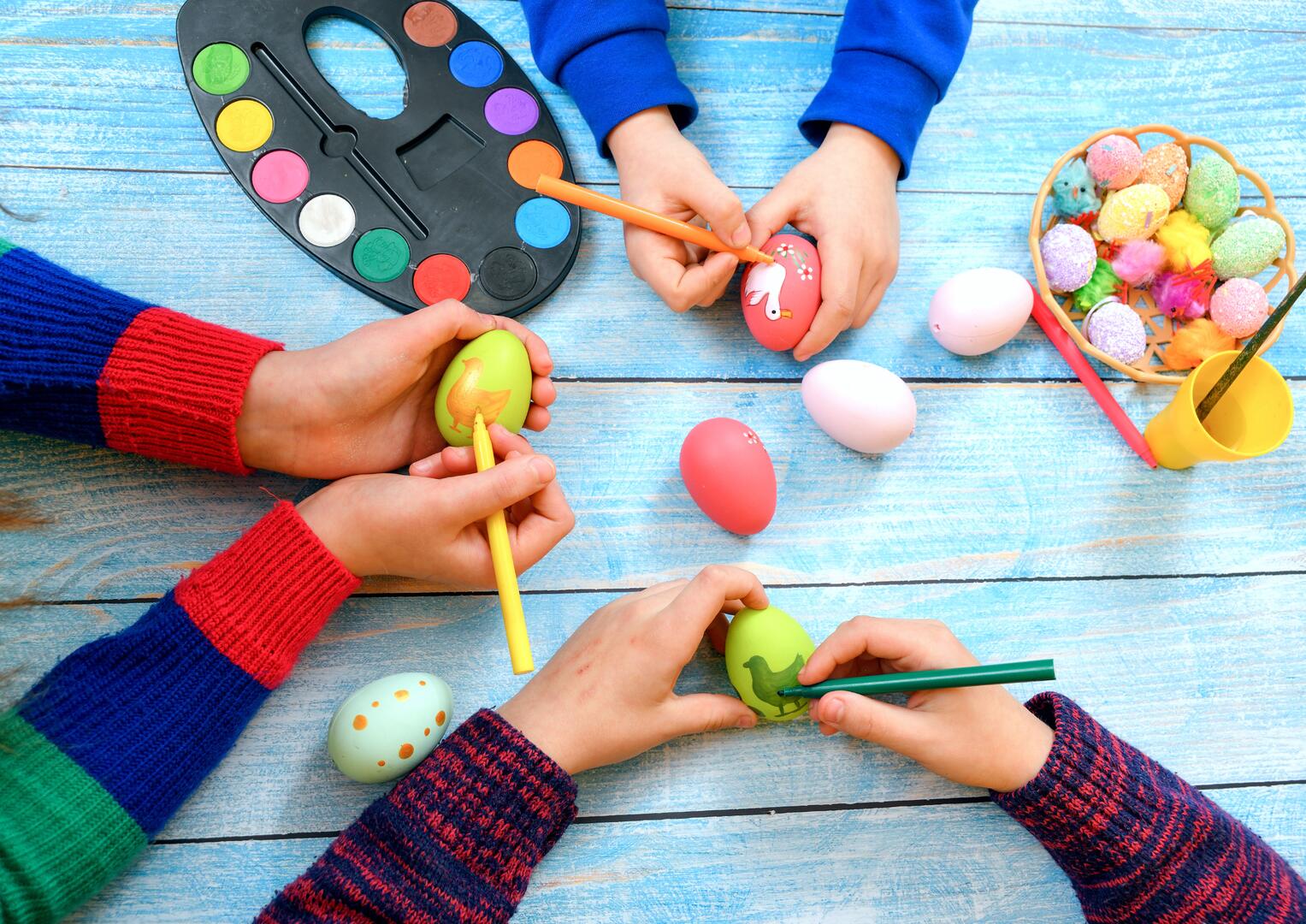 Green White Watercolor Leaf Page Border A3 Landscape - 1