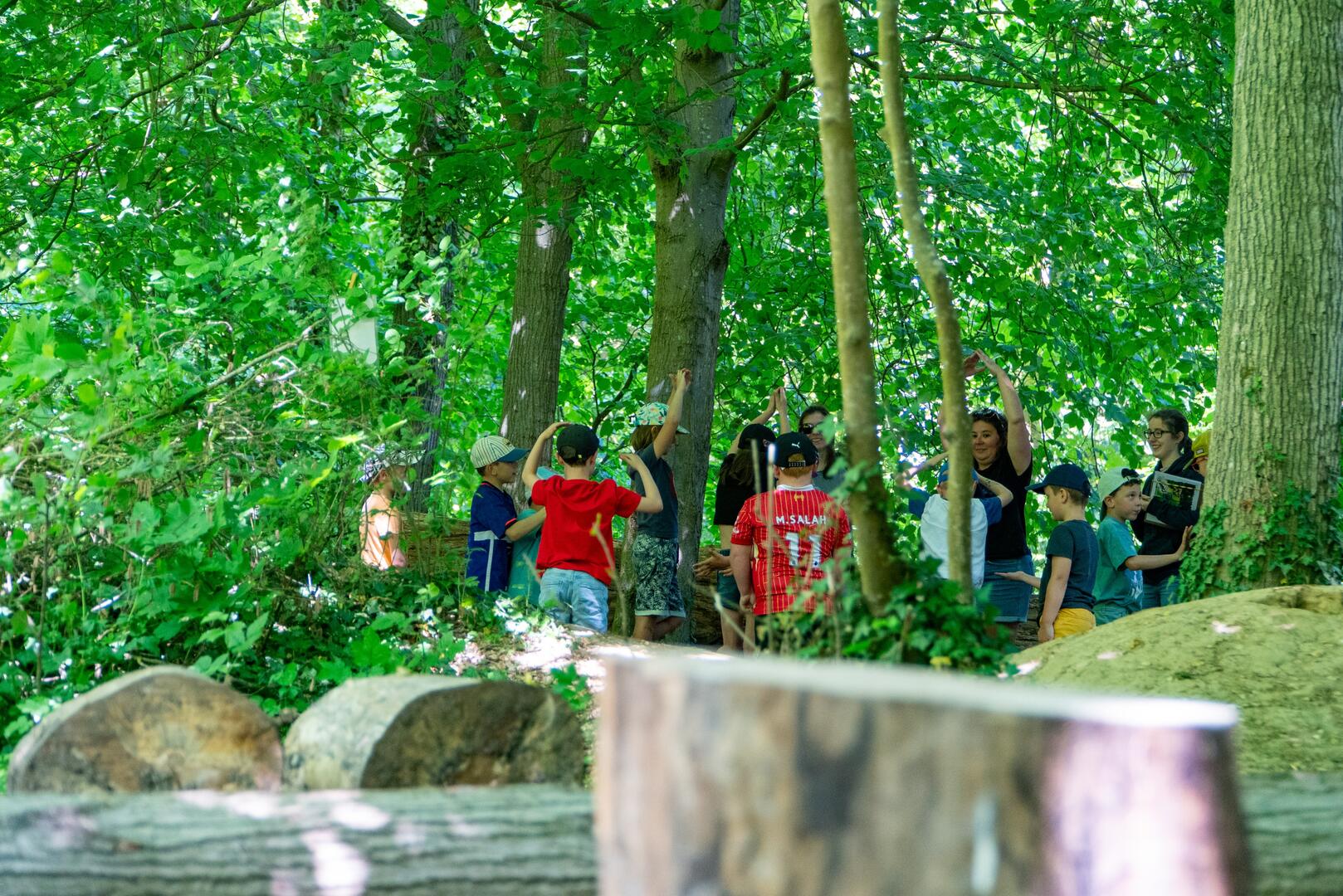 Groupe d'enfants CENH Wormhout