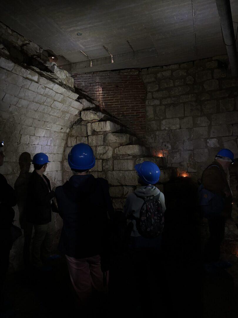Visite souterraine Quadrilatère