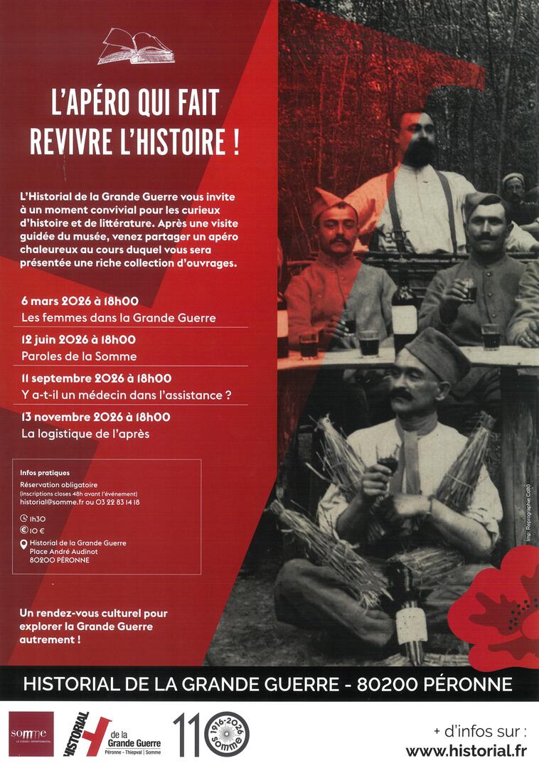 L'apéro qui fait revivre l'Histoire