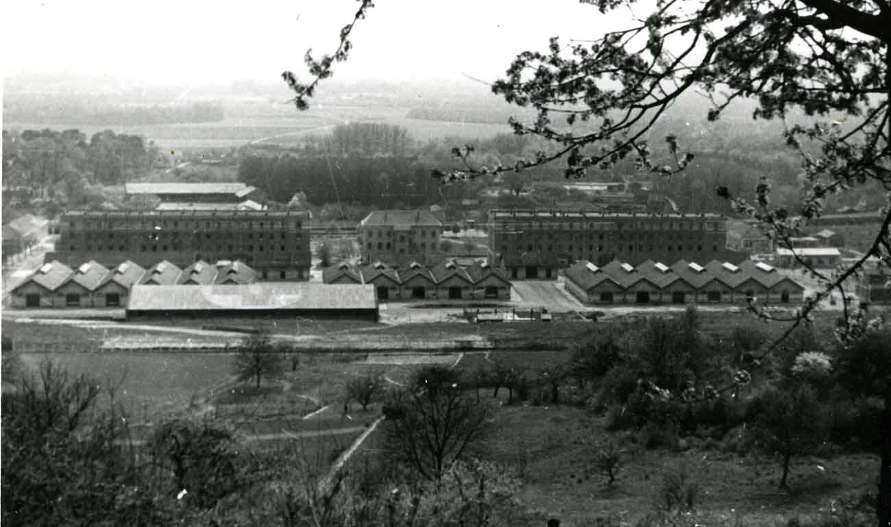 Vue ancienne quartier Foch < Laon < Aisne < Picardie