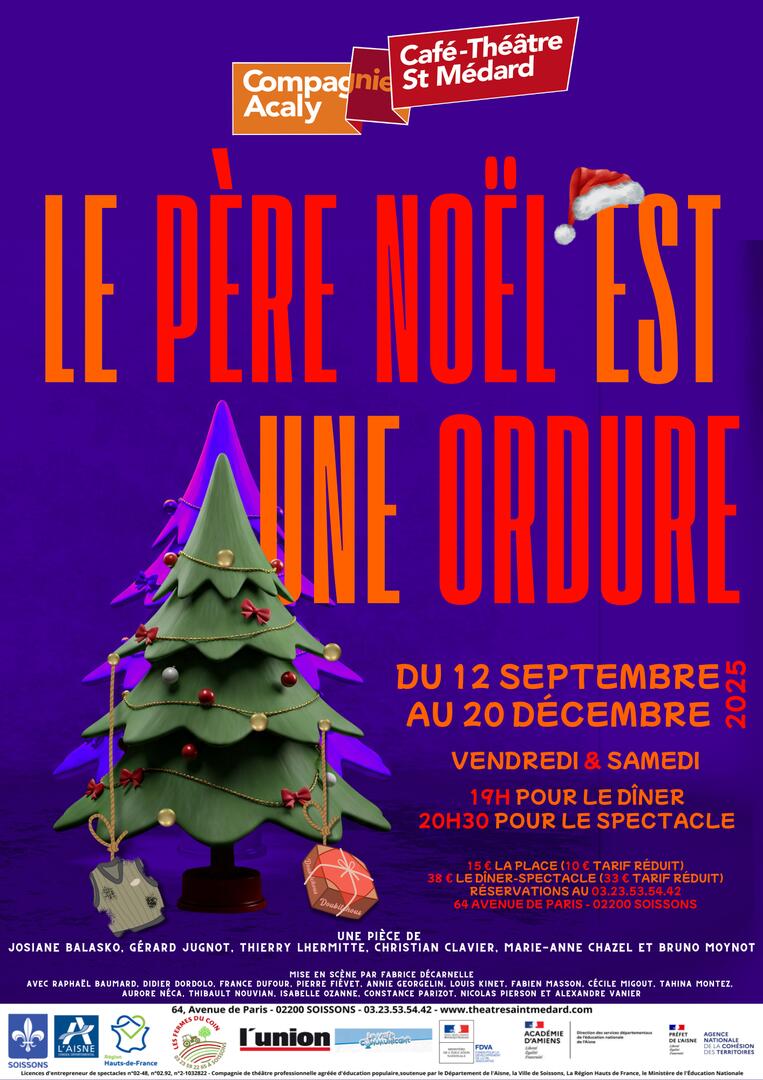 Affiche Le Père Noël est une ordure