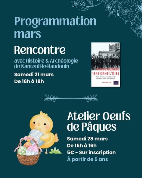 Prog librairie 2 - mars