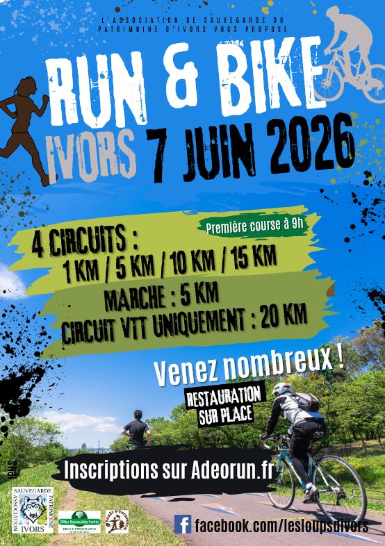 Run and bike - Ivors - 7 juin