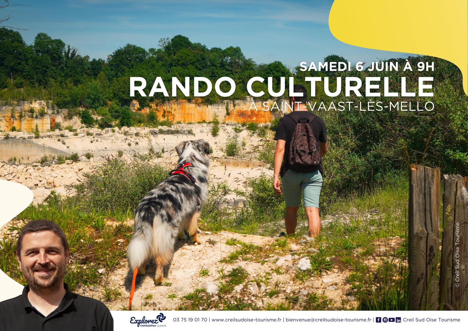 Copie de RDV OT - Affiche A4 (297 x 210 mm) - Rando culturelle SVLM - 06/06/26