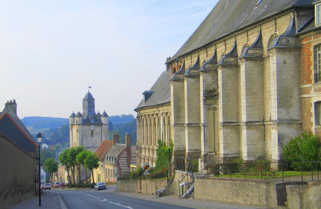 Saint-Riquier_Beffroi_Chapelle_Somme