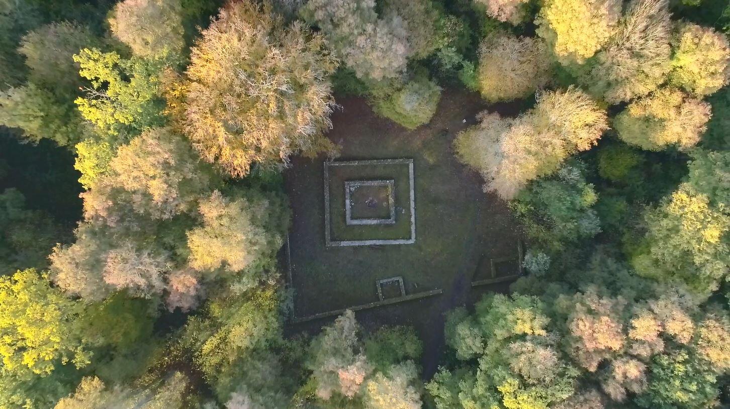 Temple vue du dessus