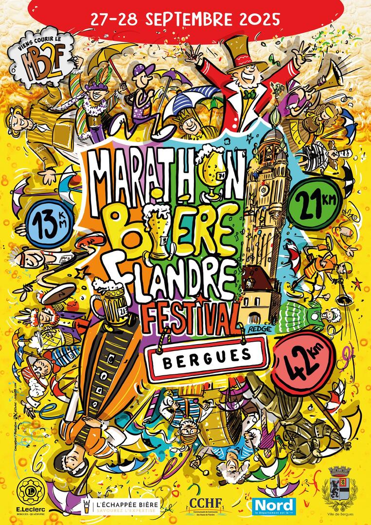 marathon biere festival bergues 2025
