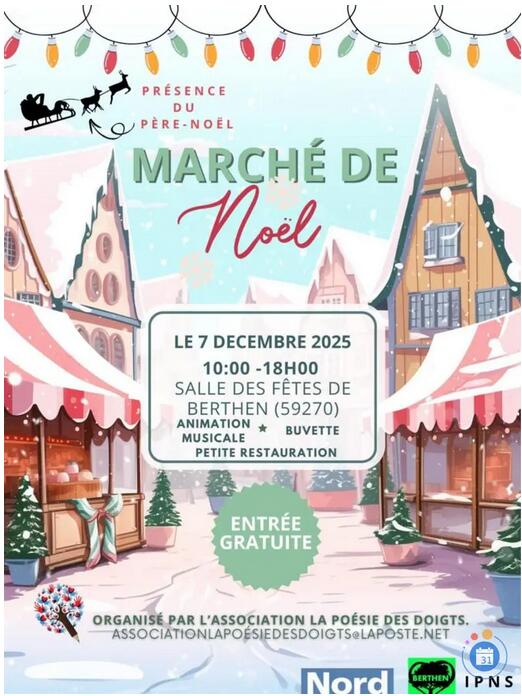 marché de noël Berthen