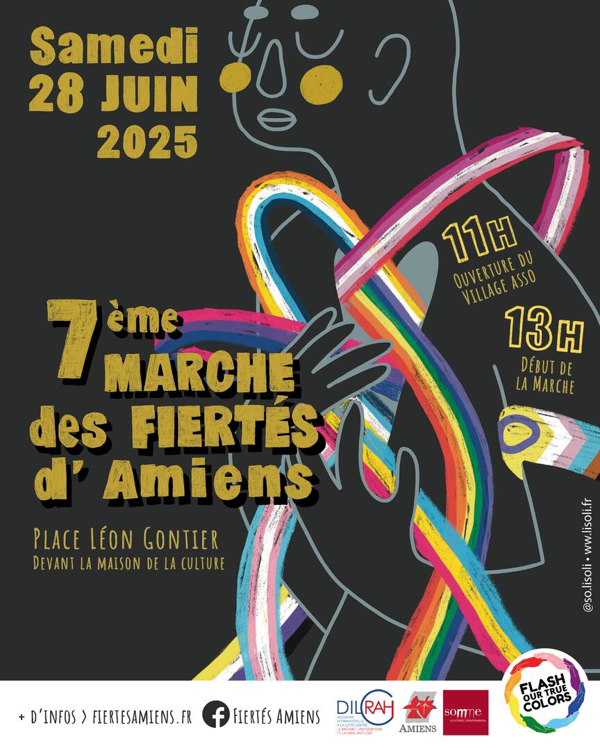 marche des fiértés d'Amiens