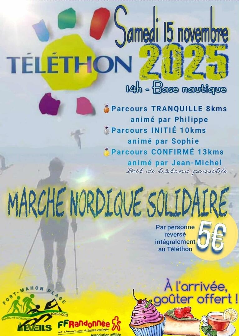 marche nordique solidaire