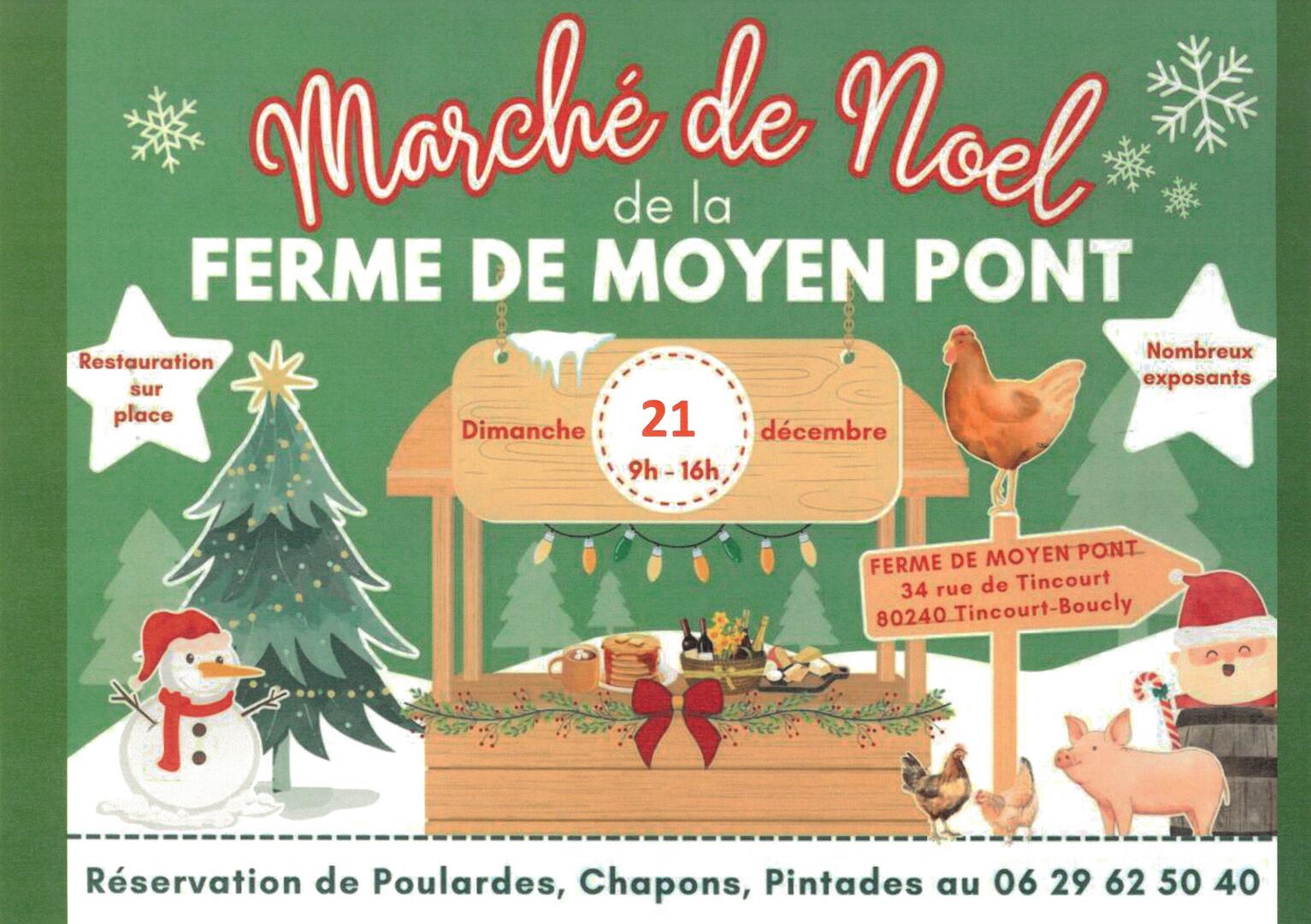 noël à la ferme de Moyen Pont
