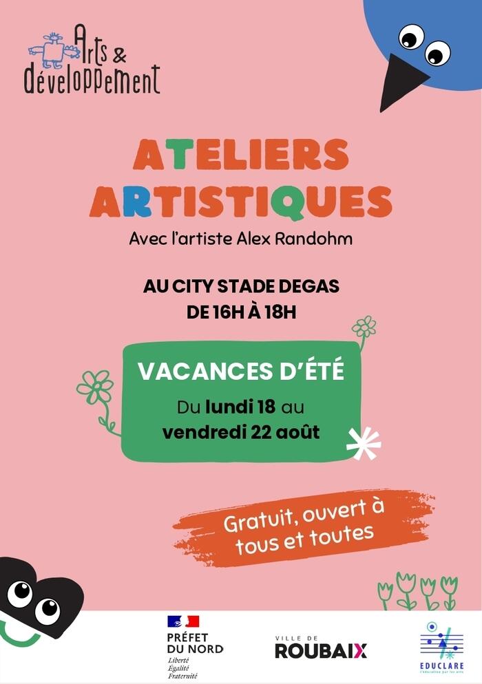 Ateliers artistiques de rue - quartier Hauts-Champs_1