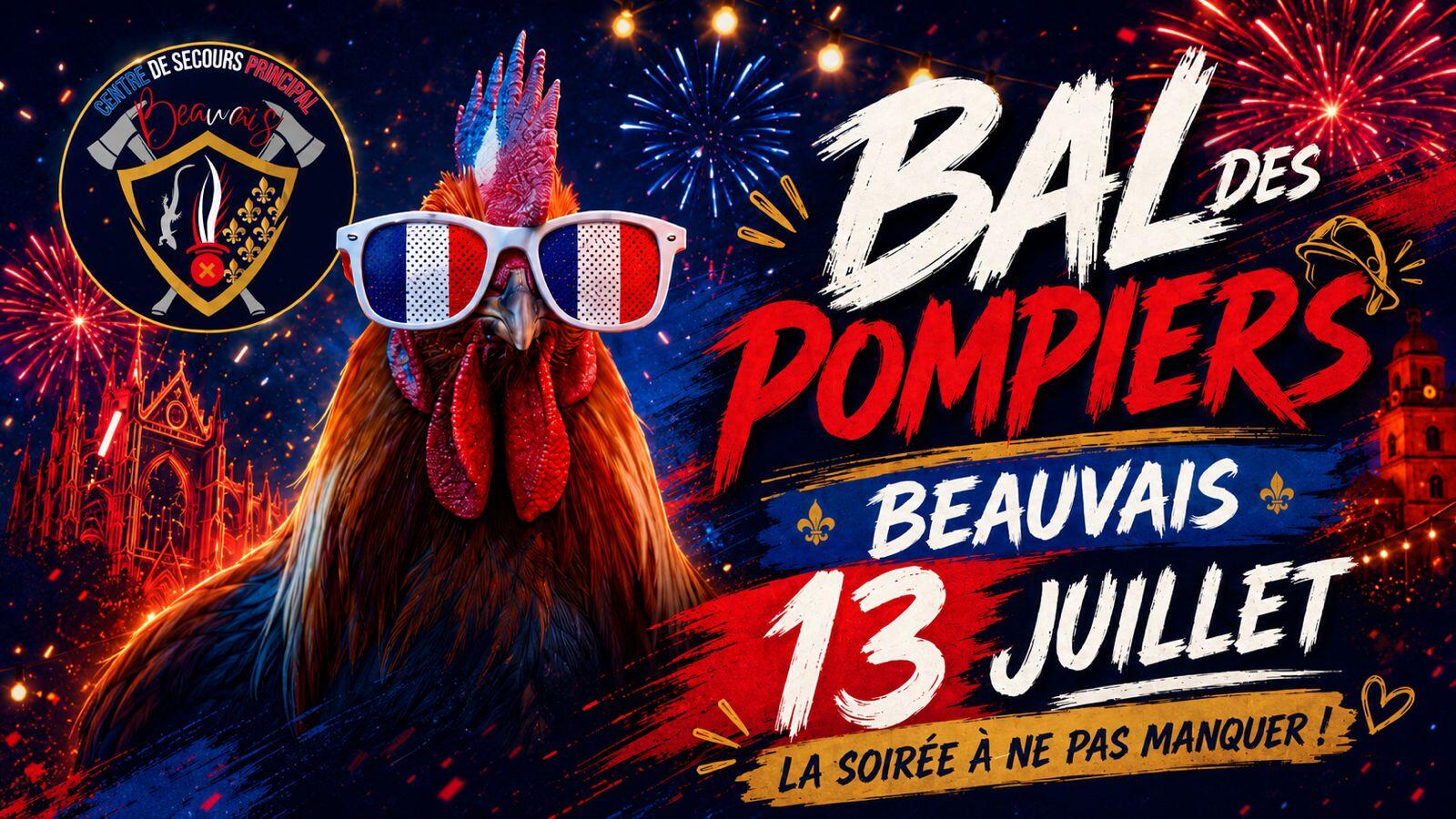 bal des pompiers beauvais 2026