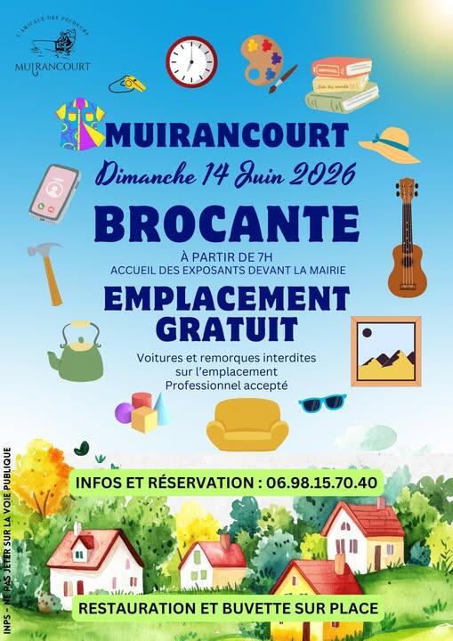 brocante muirancourt - 14 juin