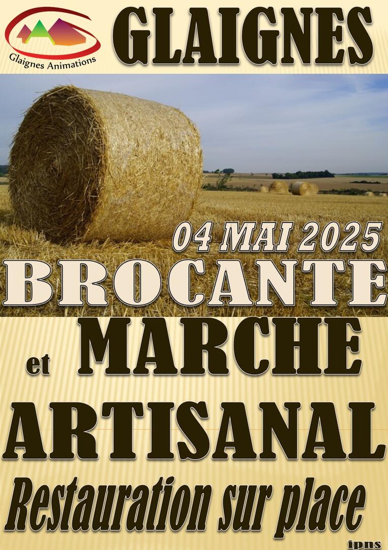 brocante glaignes 4 mai