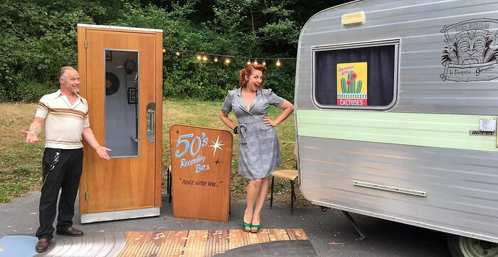 Nuit des Musées - Spectacle 50’s recording box au Musée du Terroir_1