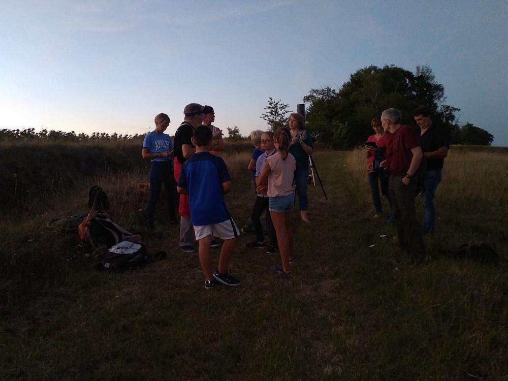 Photo sortie sous les étoiles