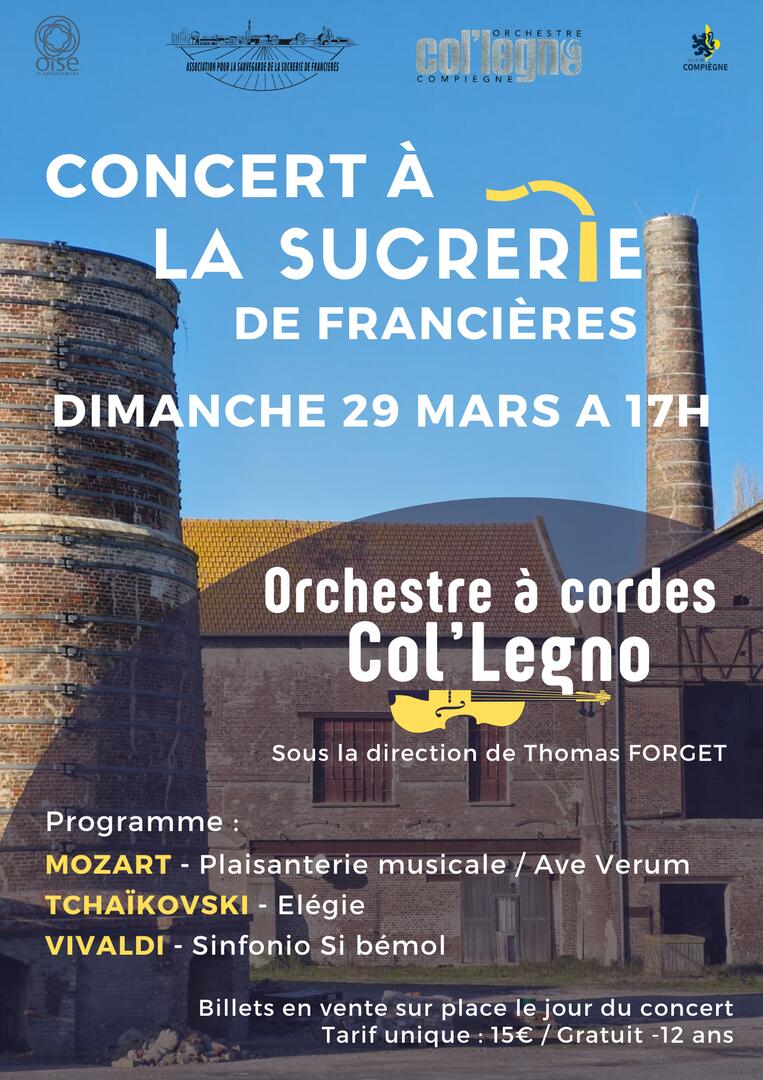 Concert Col Legno à la Sucrerie