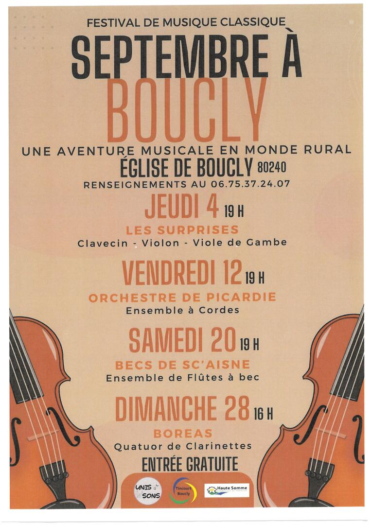 festival de musique classique - TincourtBoucly