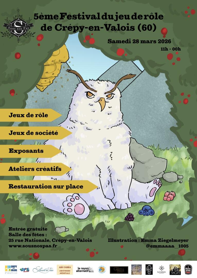 festival jdr Crepy en valois - 28 mars