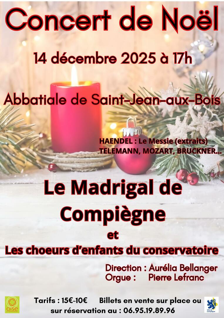 Concert de Noël du Madrigal de Compiègne