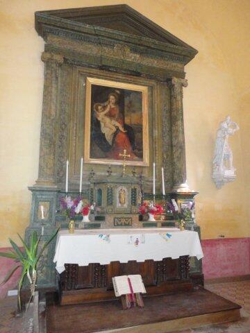 Retable de l'église de Pouilly