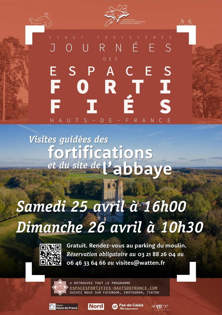 villes fortifiées Watten avril 2026