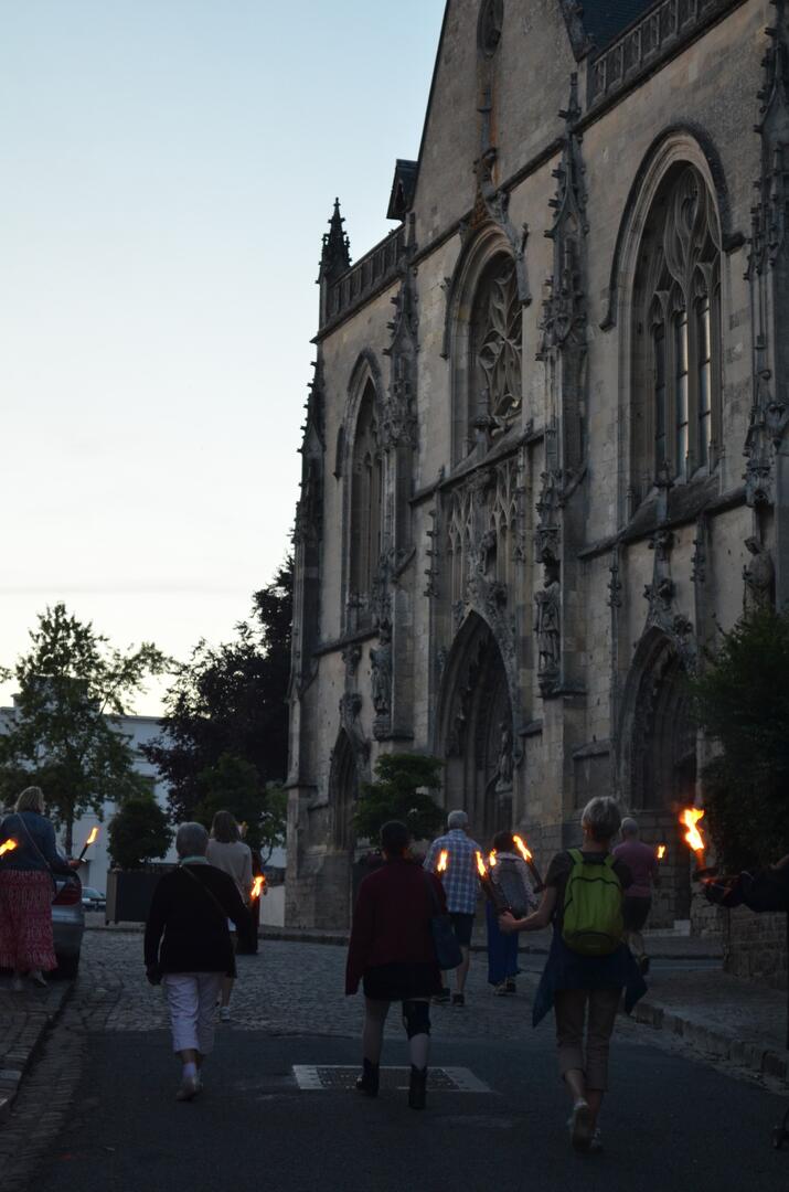 visite aux flambeaux