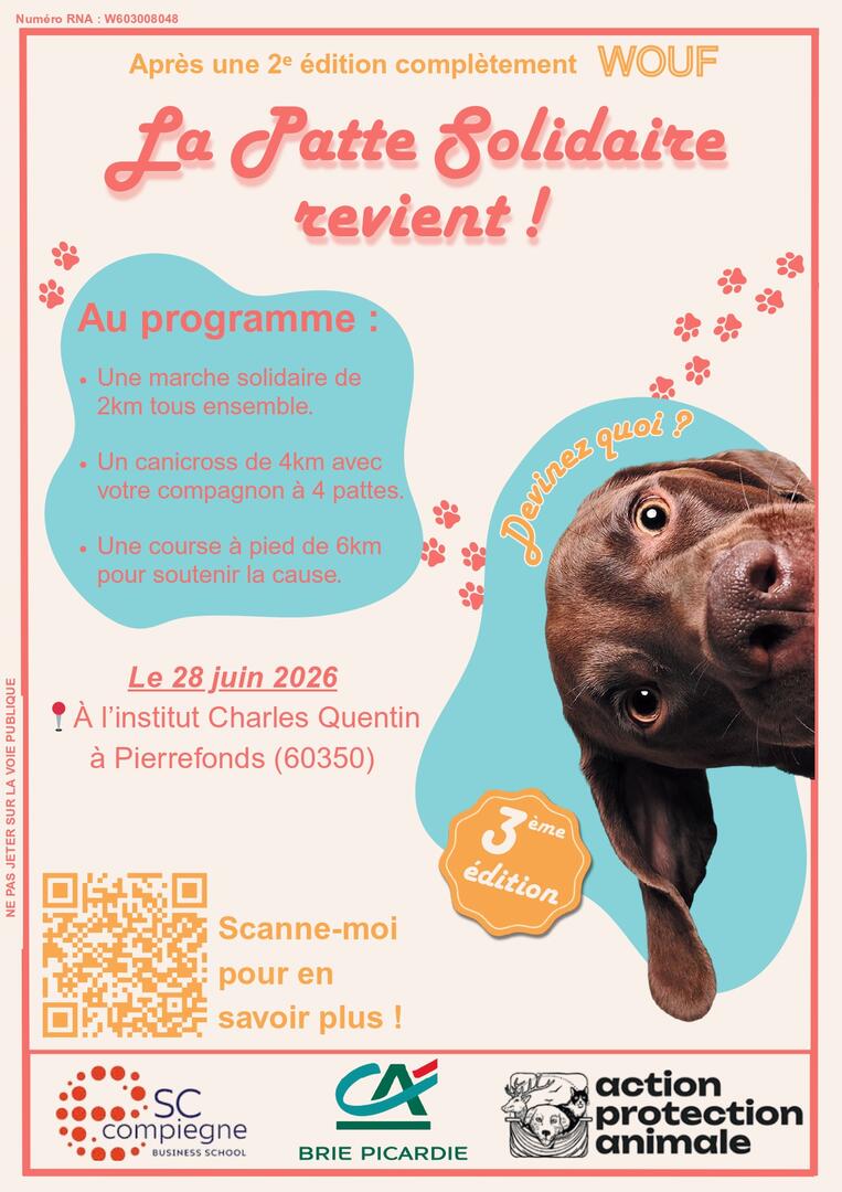AFFICHE_3ème édition | La patte solidaire