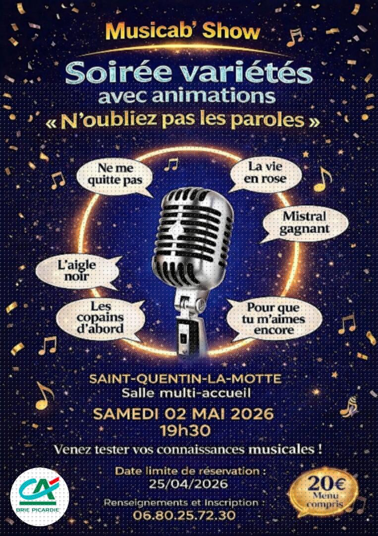 050226 - ST QUENTIN LAMOTTE - Soirée variétés