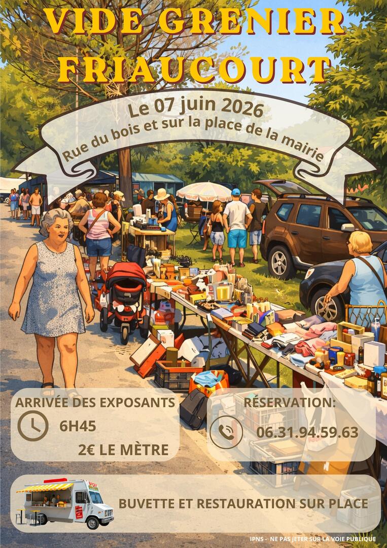 060726 - FRIAUCOURT - Vide-greniers